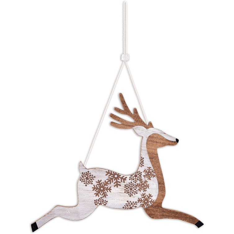 SunsetVistaDesignsCo. Wood Animals Hanging Figurine Ornament Wayfair